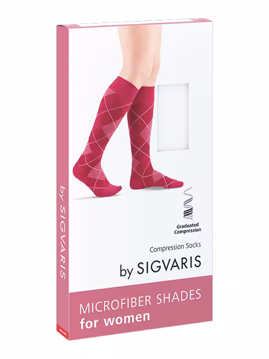 Microfiber Shades kompresijske nogavice za ženske